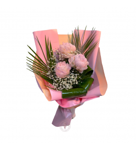 Pembe Şakayık Buketi